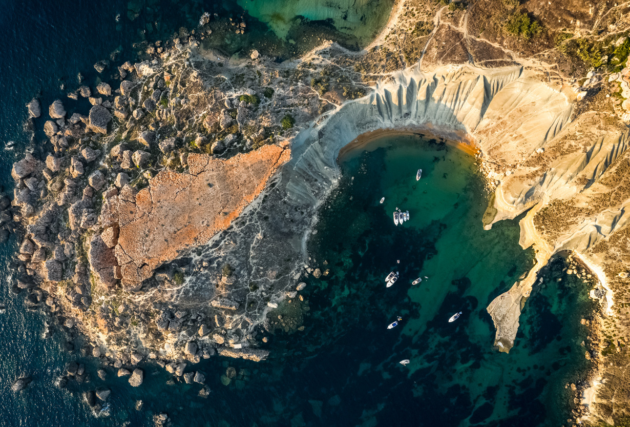 Málta varázslatos partjai